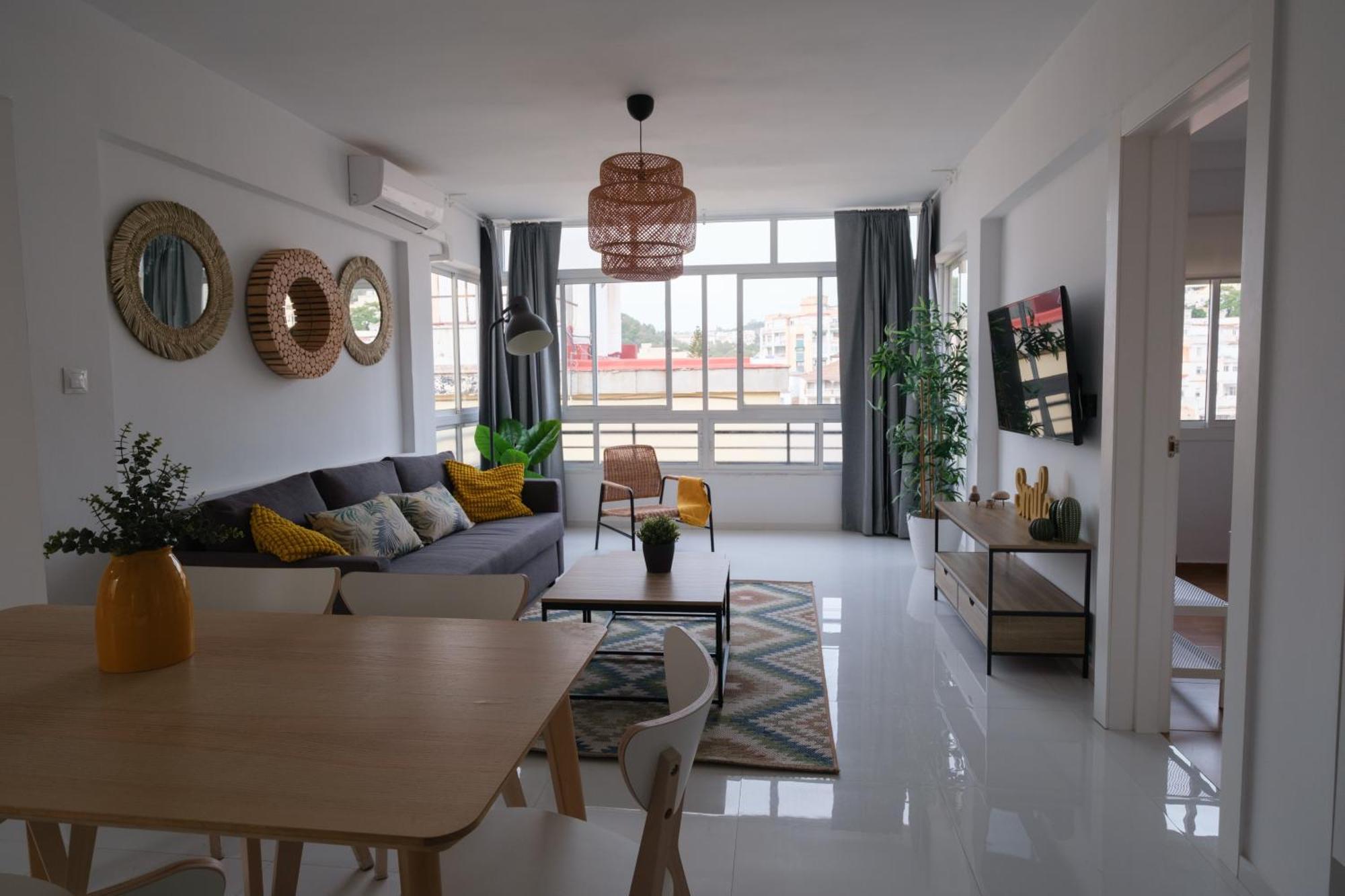 Wonderful Central Apartment Panoramics Views Wifi Málaga Buitenkant foto
